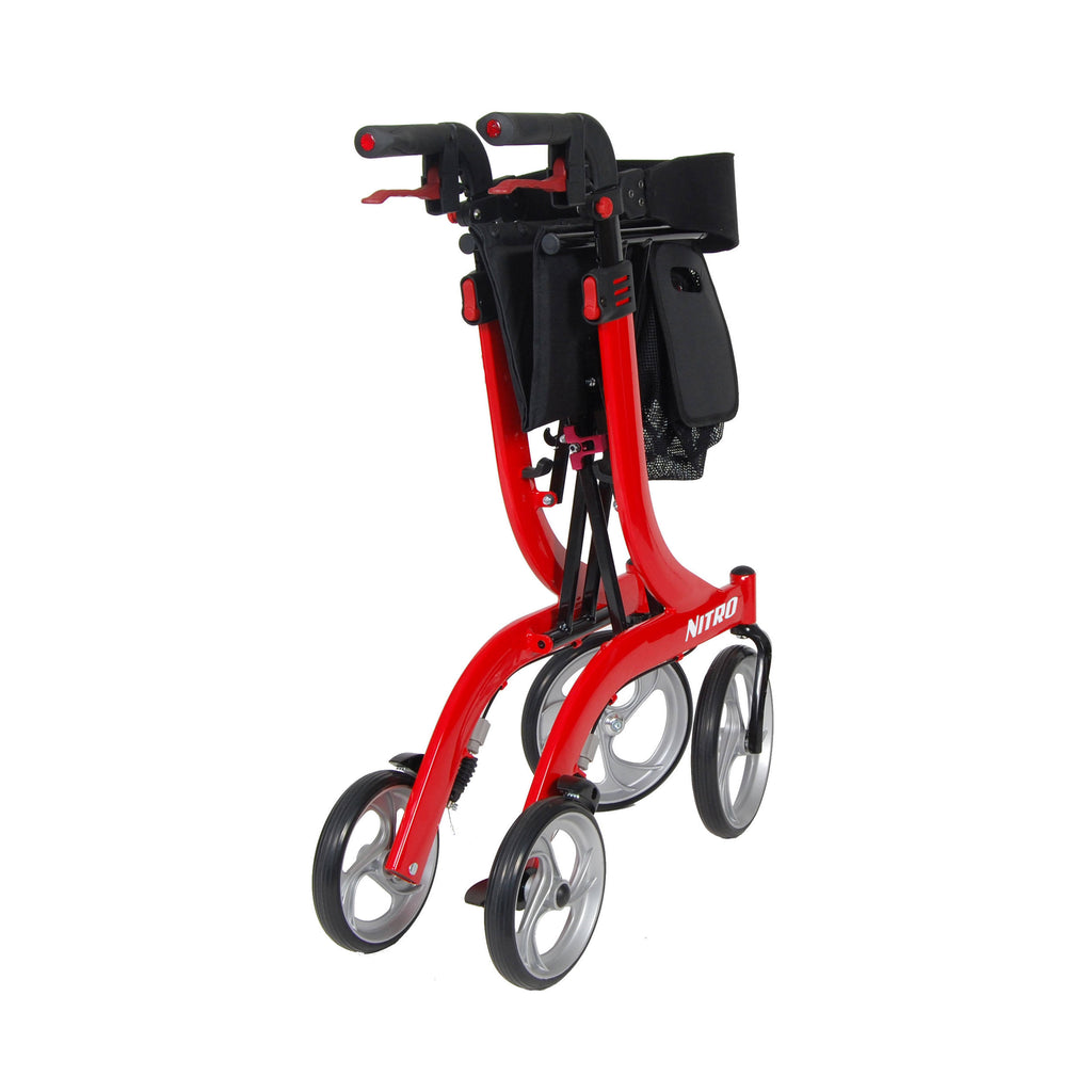 Red Rollator Walker L2448