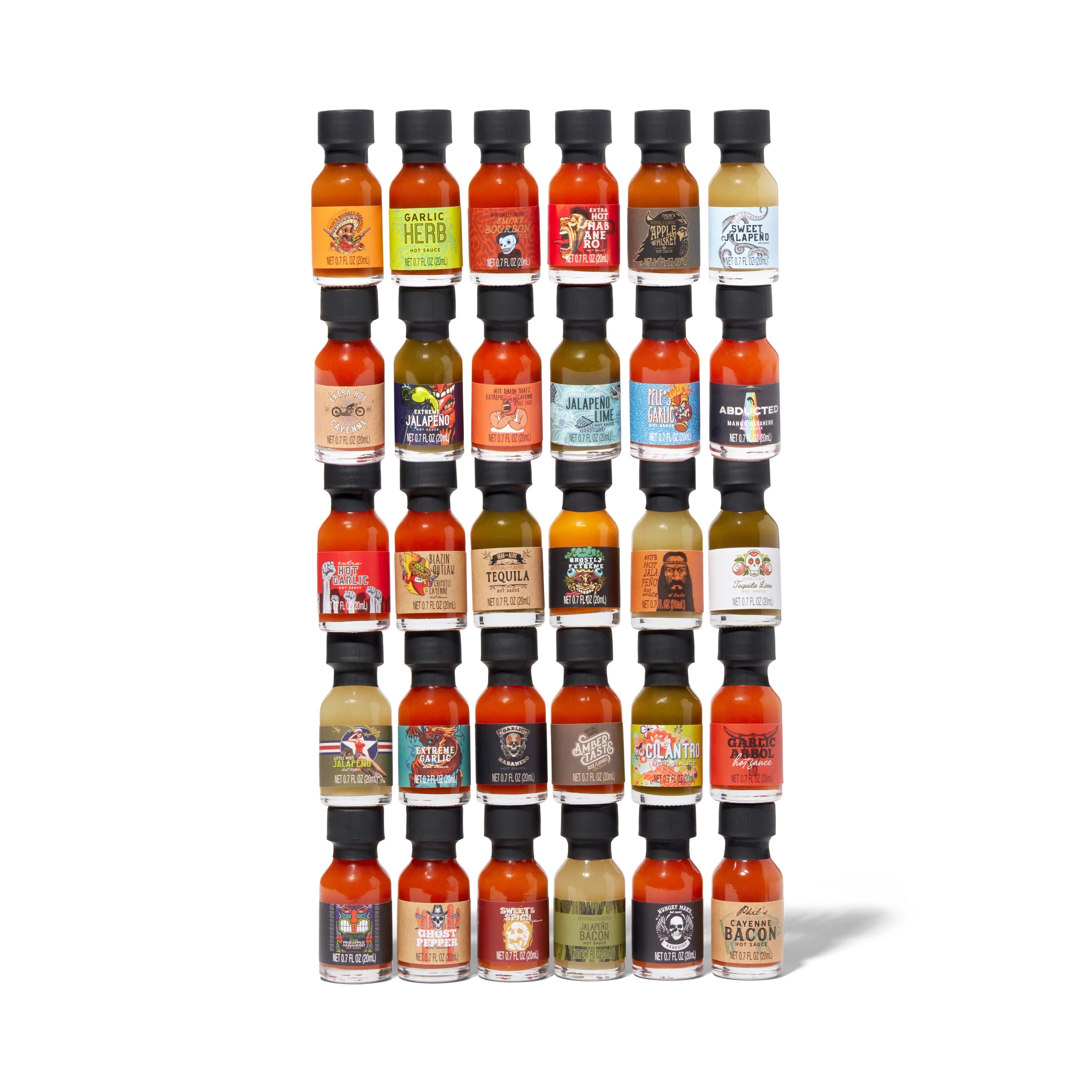 30 Pc Hot Sauce Sampler Set H337292