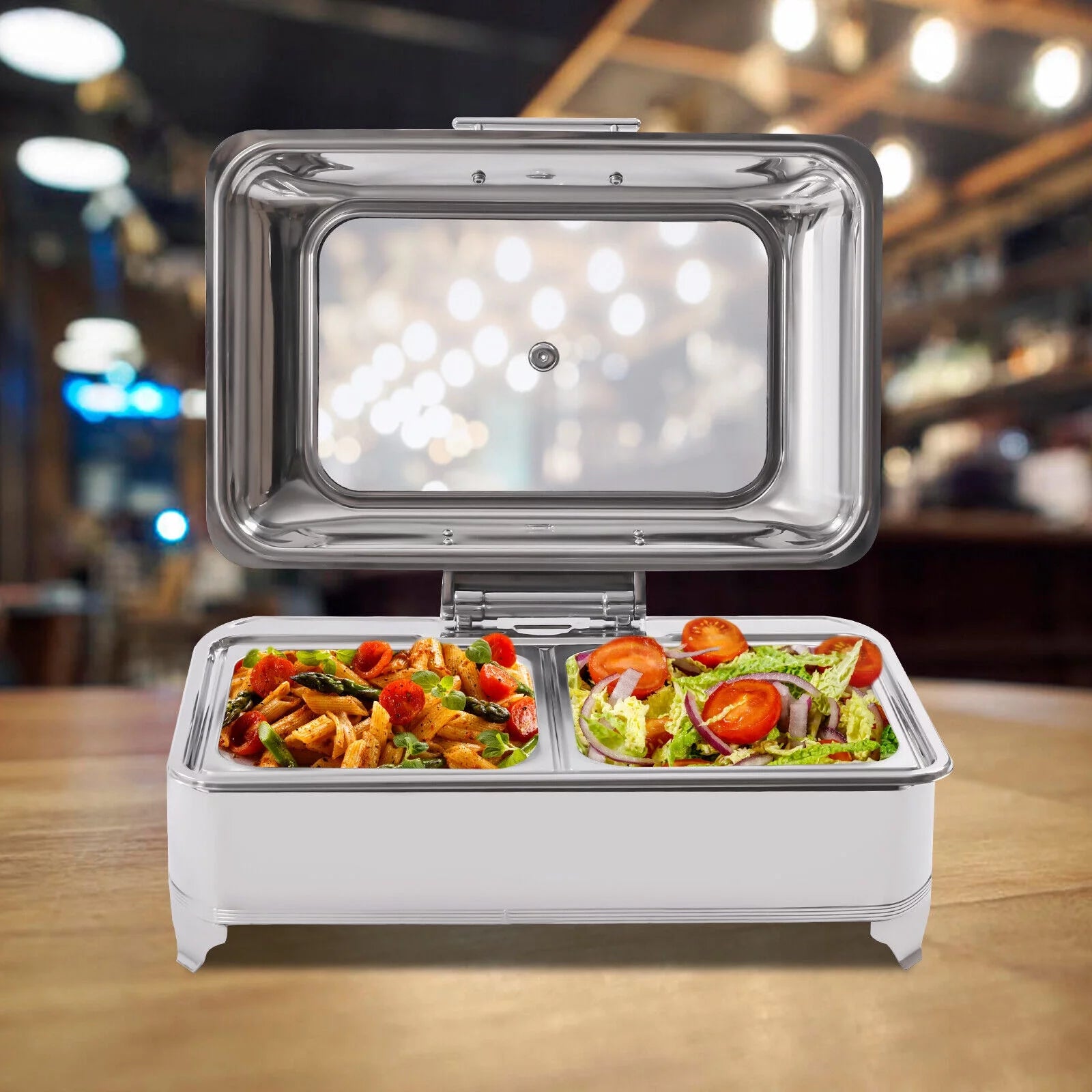 9L Electric Food Warmer with 2 Trays C6473