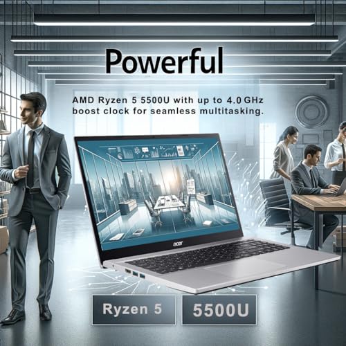 15.6" FHD Laptop with AMD Ryzen 7, 16GB RAM, 2TB SSD, Windows 11 Pro C4310