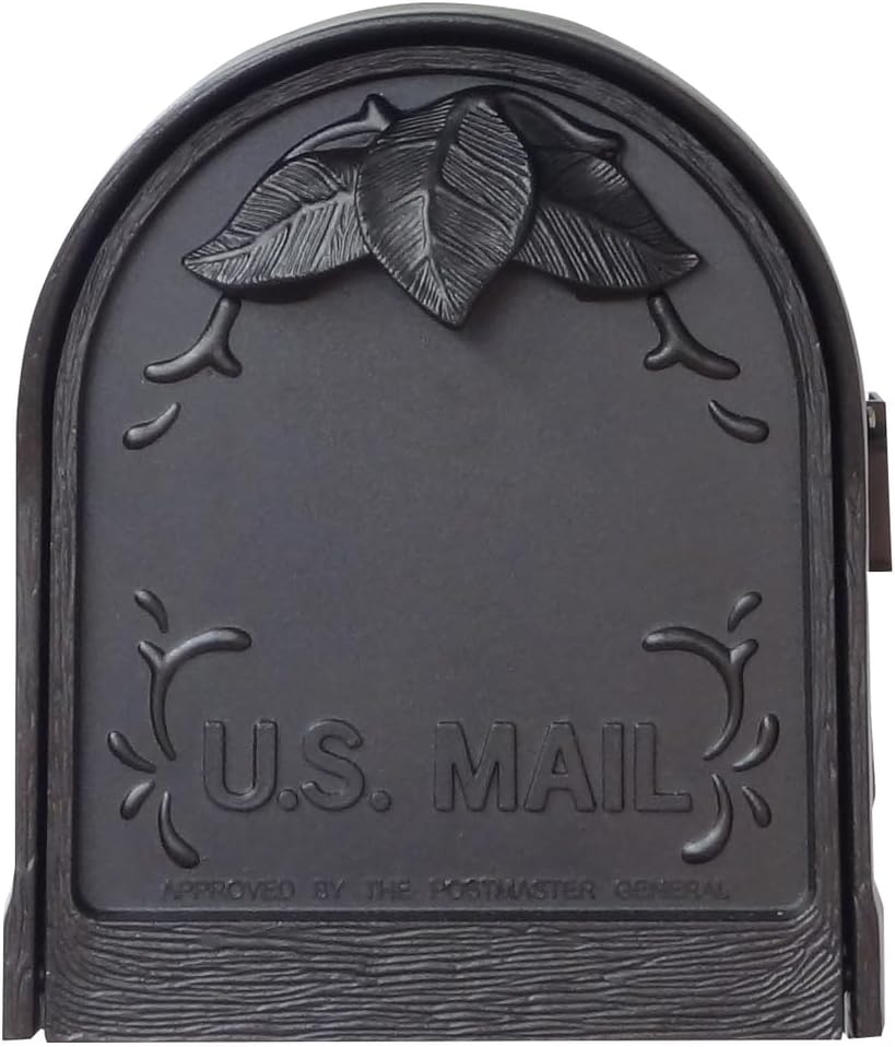 Floral Mailbox with Locking Insert and Mailbox Post J914
