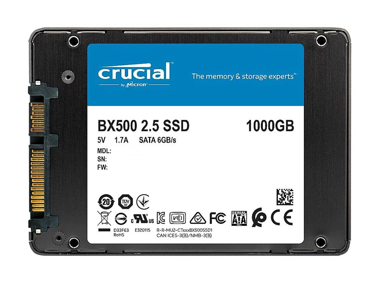 1 TB 2.5" Internal SATA Solid State Drive O514274