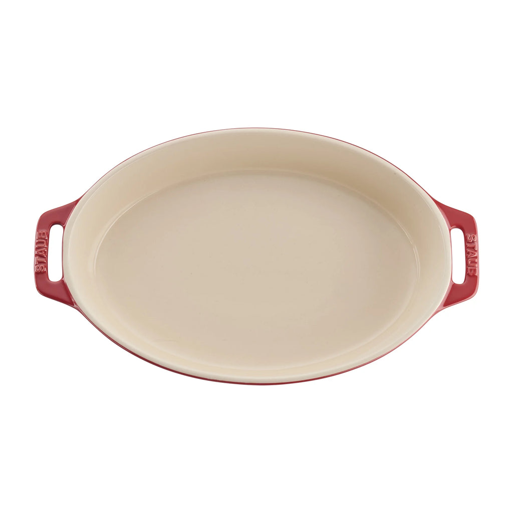 2-pc Oval Ceramic Baking Dish Set Q632