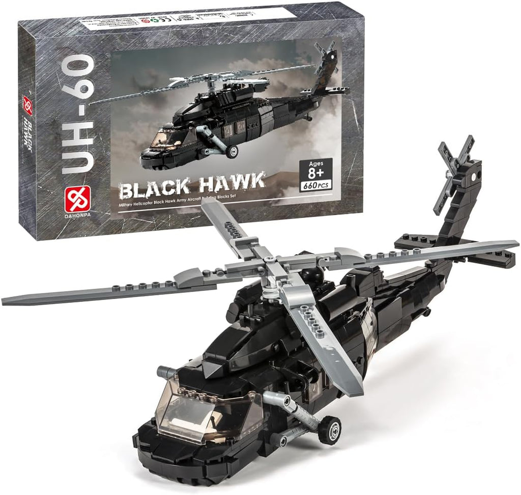 700 Pieces Military Helicopter Building Bricks Set K203122