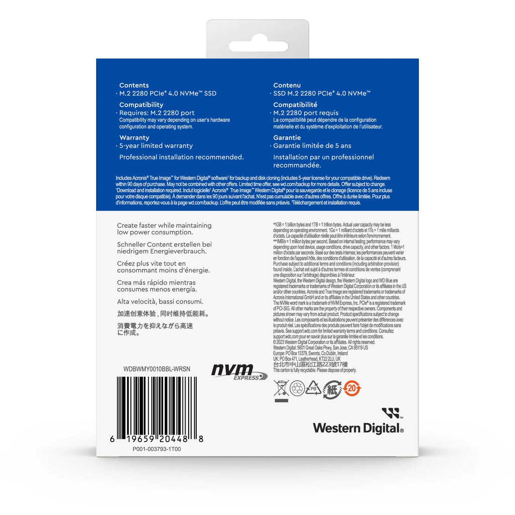1TB NVMe Internal SSD Q3539