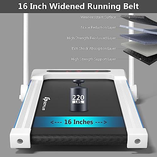 3-in-1 Folding Electric Treadmill with Large Desk R6941