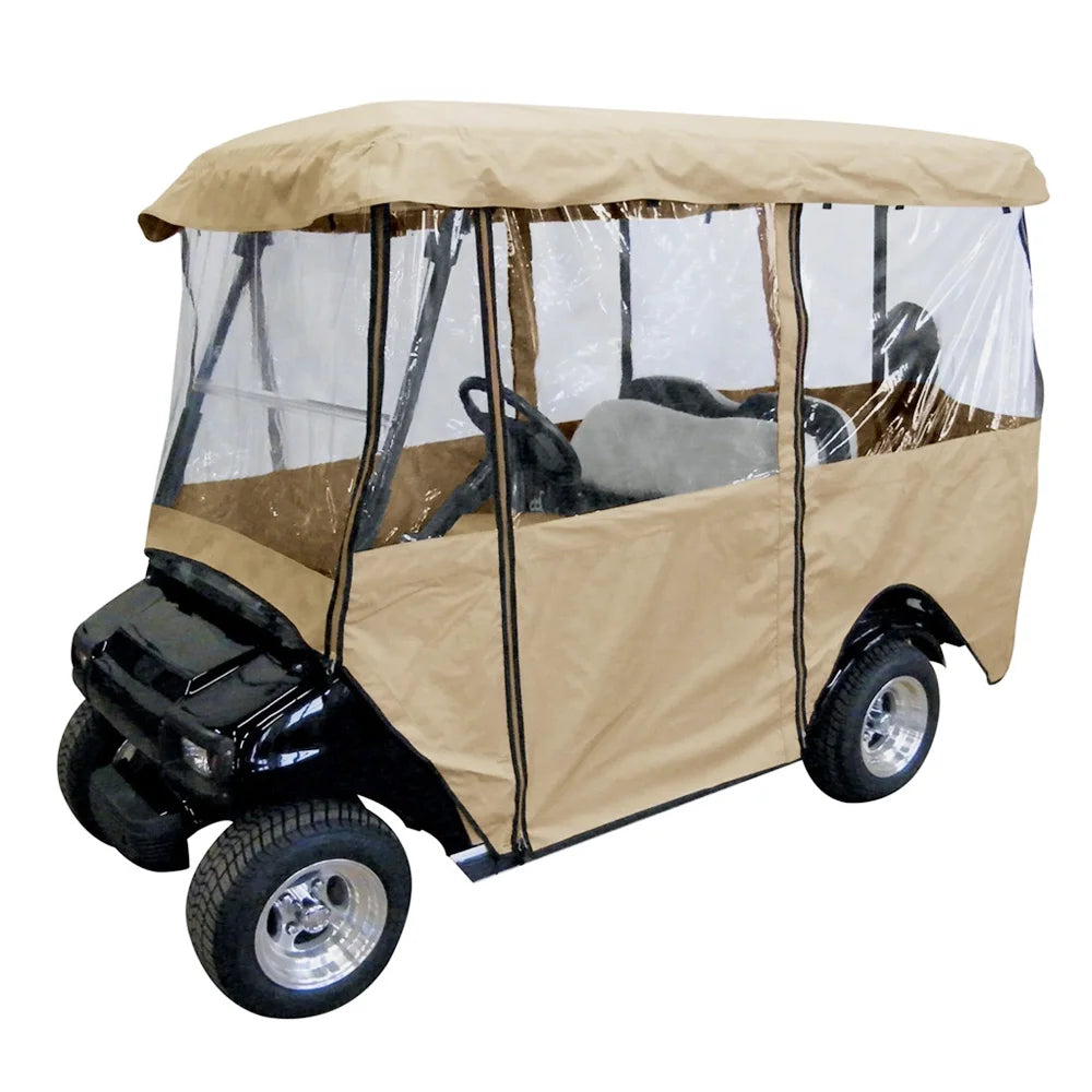 4-Person Golf Cart Cover Storage Driving Enclosure V8979