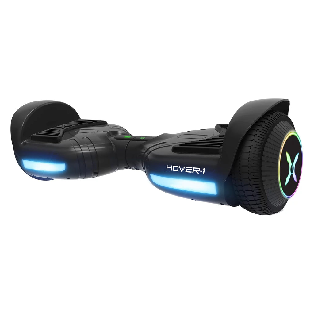 Black Hoverboard with LED Lights W228