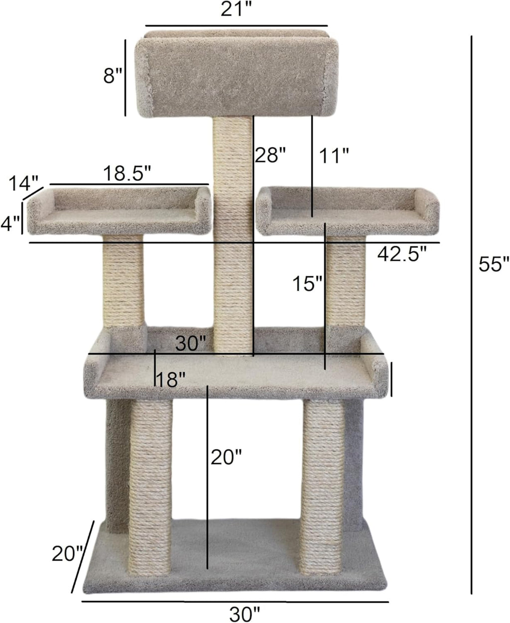 Extra Large Cat Tree Cat Tower V31754