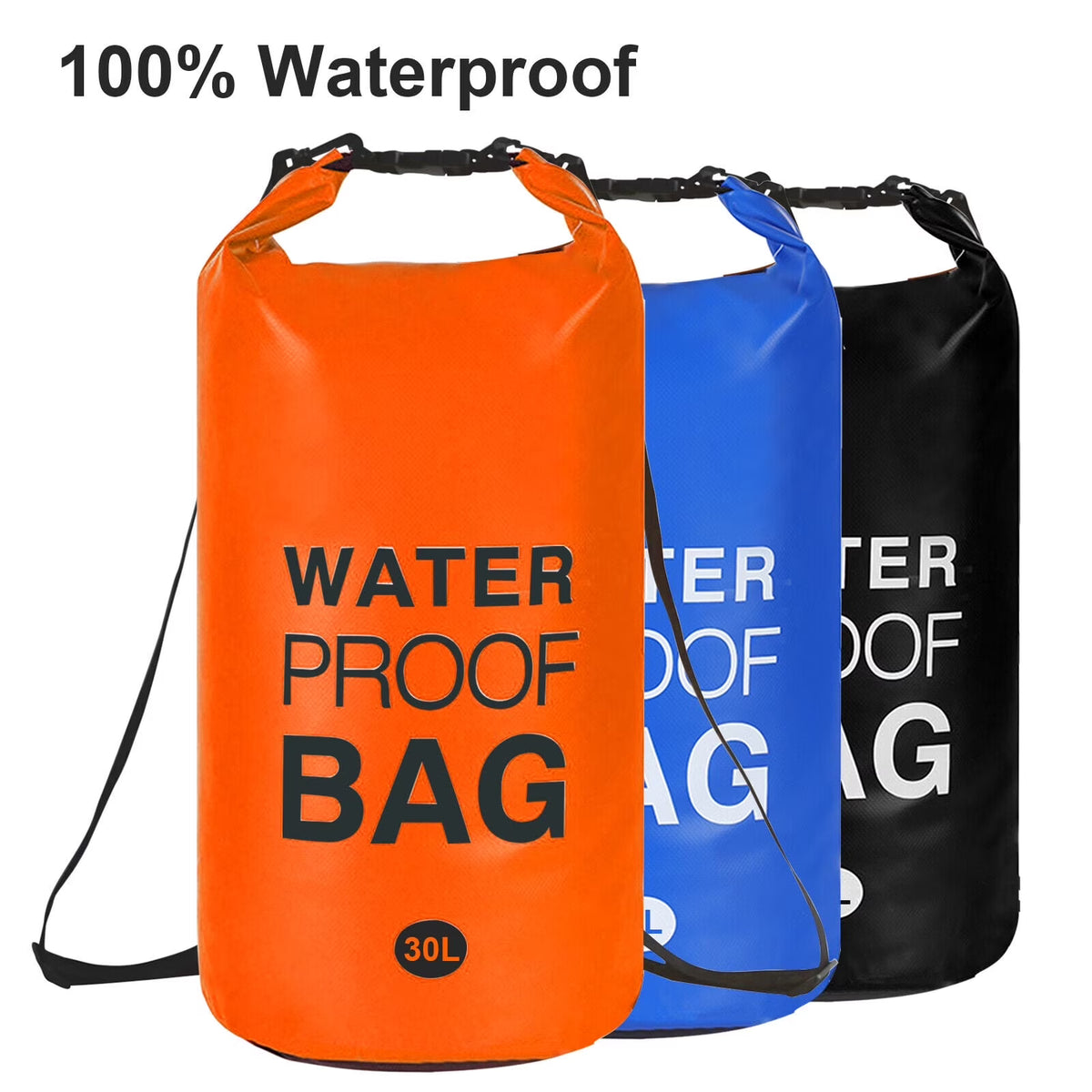 16.54" x 16.54" x 20.47" Orange Dry Bag B248594