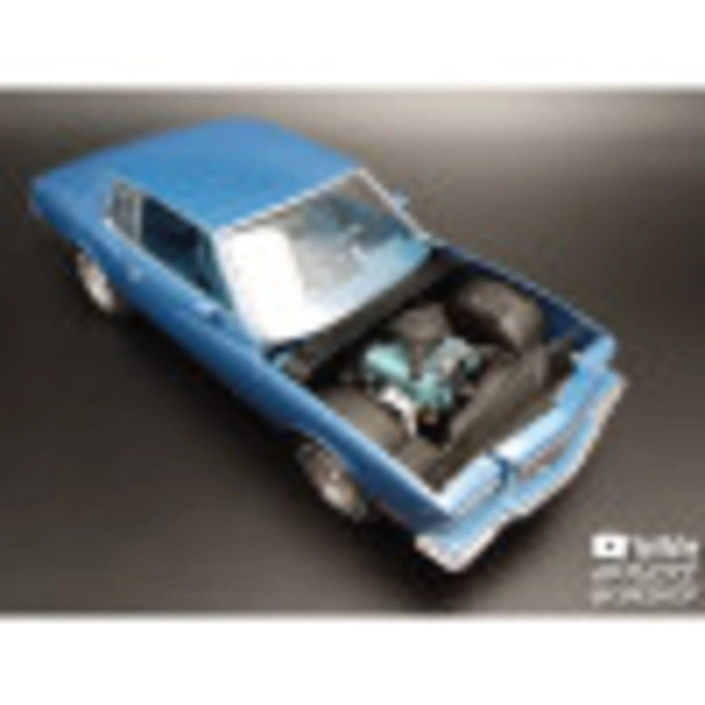 1:25 Scale Model Kit - 1980 Chevy Monte Carlo - 110 Parts, Unpainted Replica M607