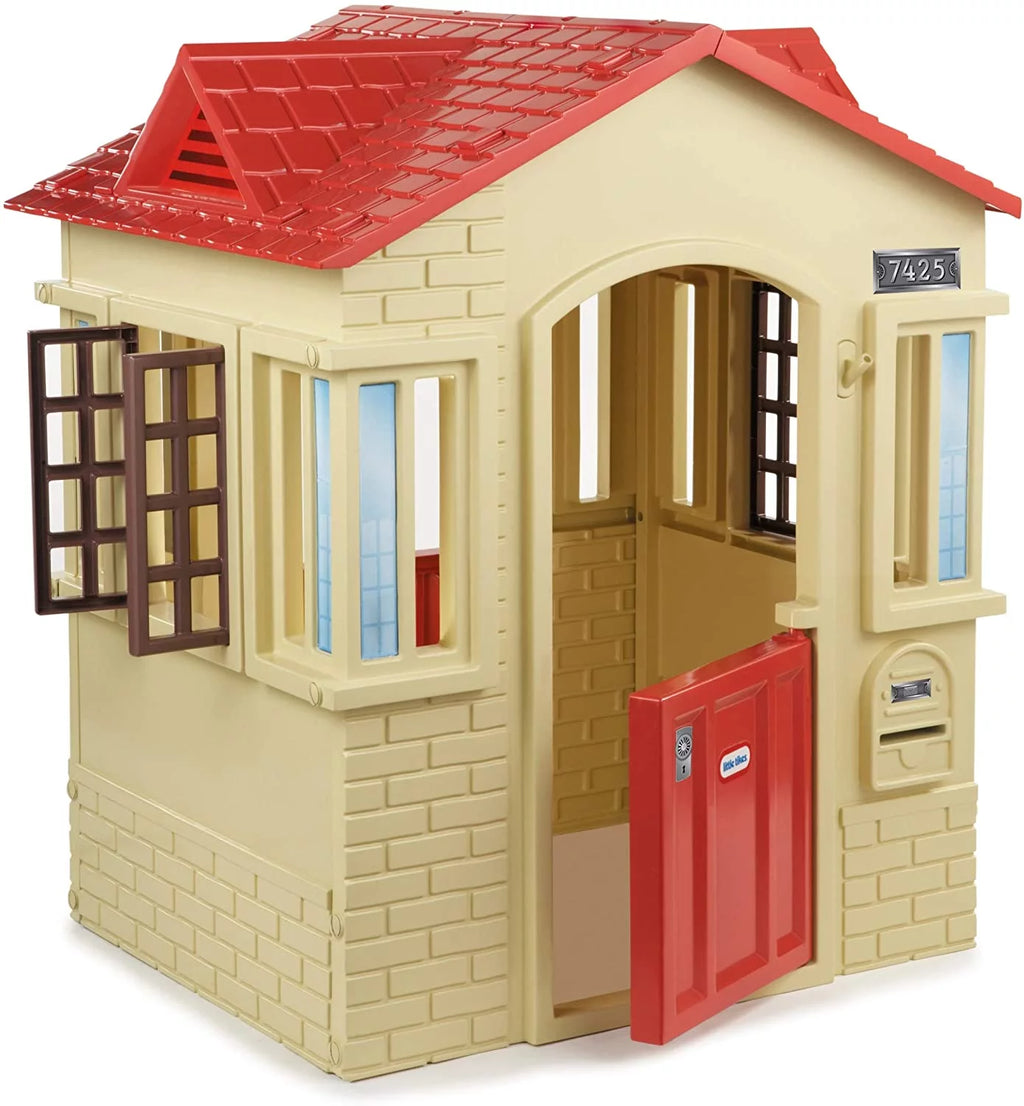 Tan Playhouse with Doors and Windows E8759