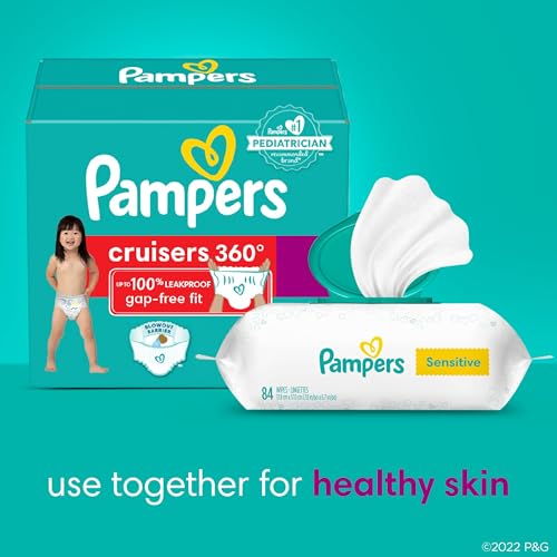 Size 4 144 Count Pull-On Disposable Baby Diapers W36659