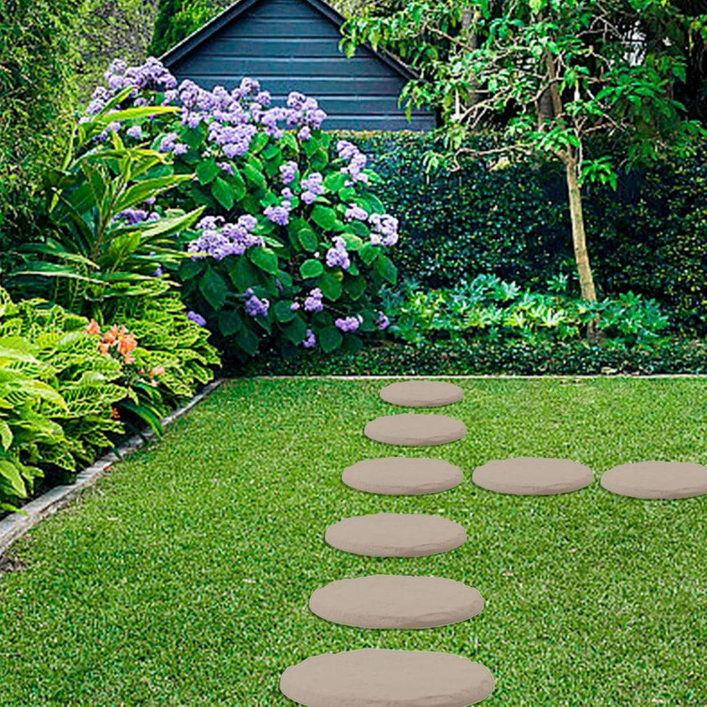 Beige Limestone Resin Garden Stepping Stones Z4246