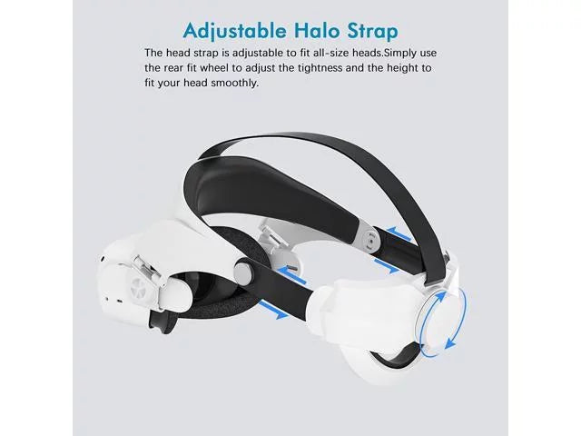 Adjustable Replacement Halo Strap for Oculus Quest 2 F79566