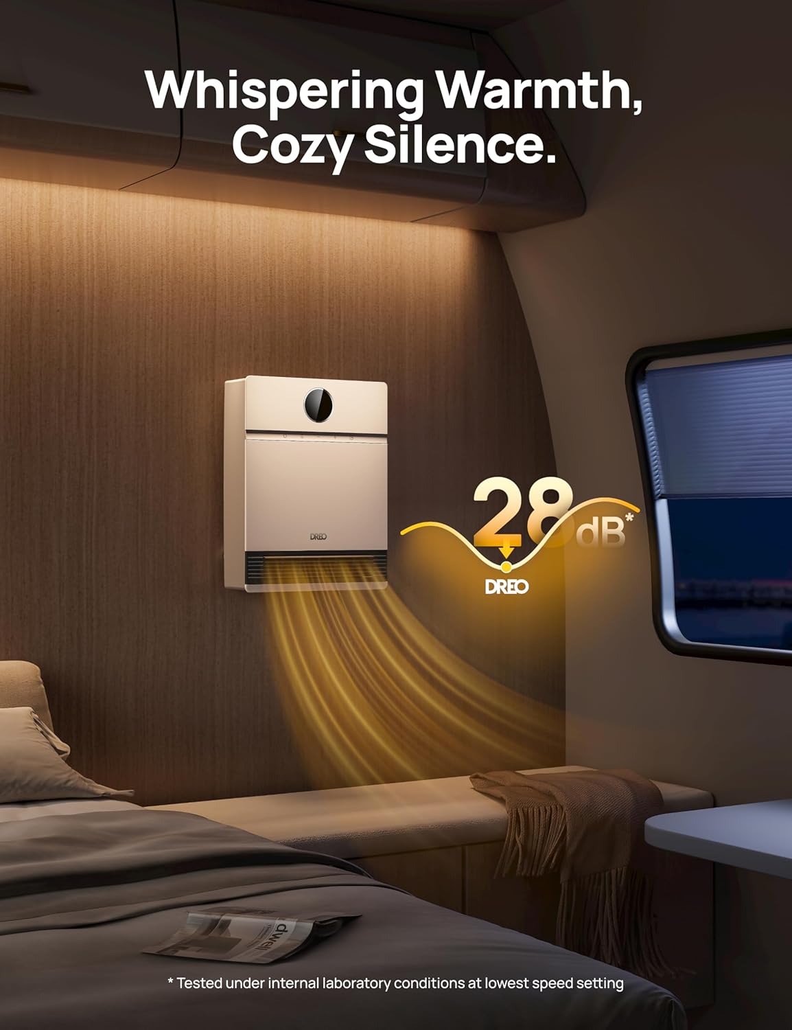 IP24 Electric PTC Space Heater with Remote Control G784