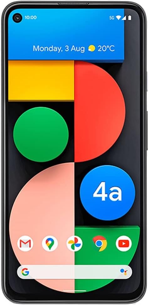 Pixel 4a with 5G 128GB 6GB 6.2" OLED 4K Dual Camera Unlocked Just Black L671102