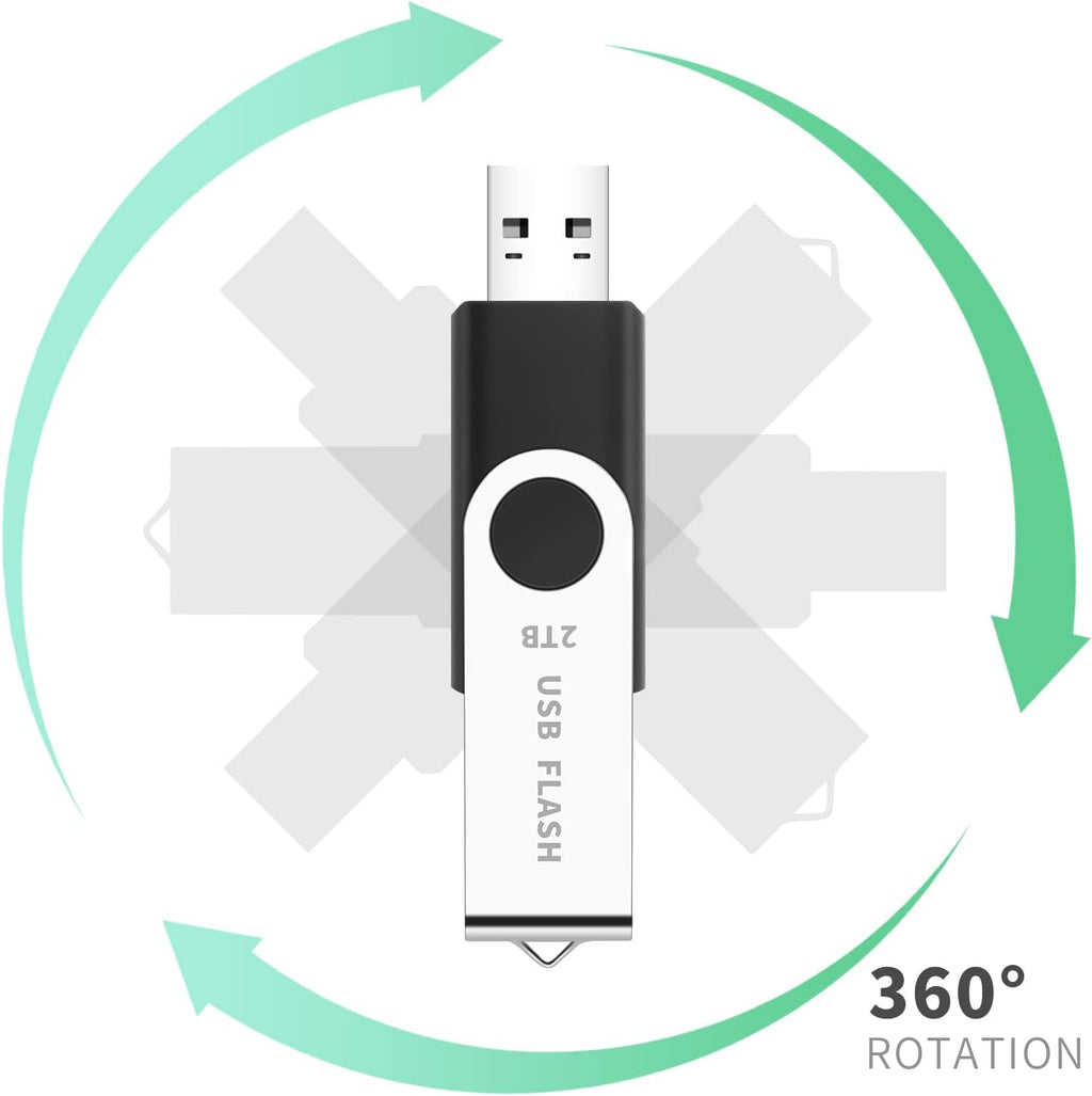 2TB USB Flash Drive Pack of 2 D7166