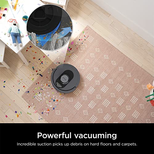 Dark Grey Robot Vacuum with HEPA Self Empty Base V5343