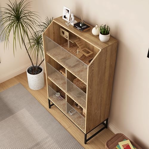 3-Tier Small Animals Cage with Acrylic Panels T404591