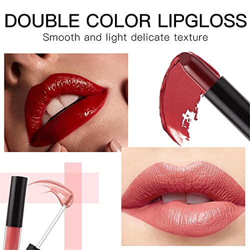 All-in-one Makeup Kit with Eyeshadow Palette Lipstick Blush Foundation Concealer Face Powder Mascara Lipgloss Brush T2611