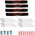 12-Foot Spring-Loaded Poles for Dust Barriers (4-Pack) E65261