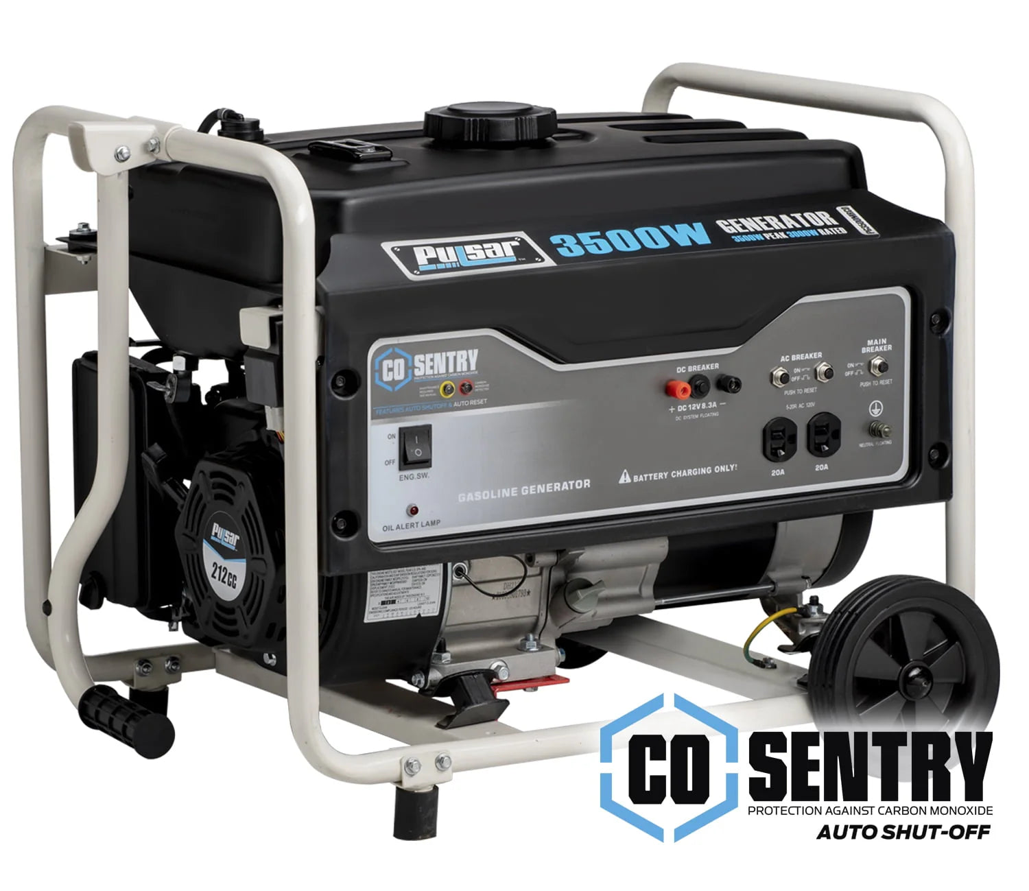 3,500-Watt Gasoline Powered Generator with CO Sentry Y362
