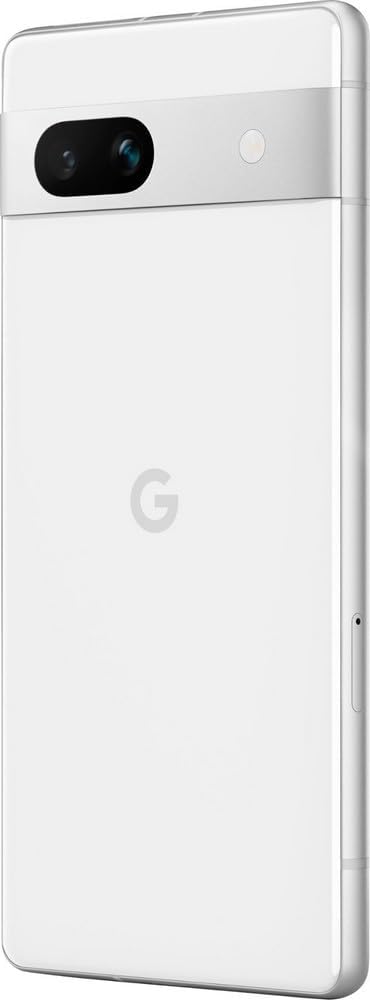 Unlocked Android Cell Phone with Wide Angle Lens and 24-Hour Battery - 128 GB - Snow G1308