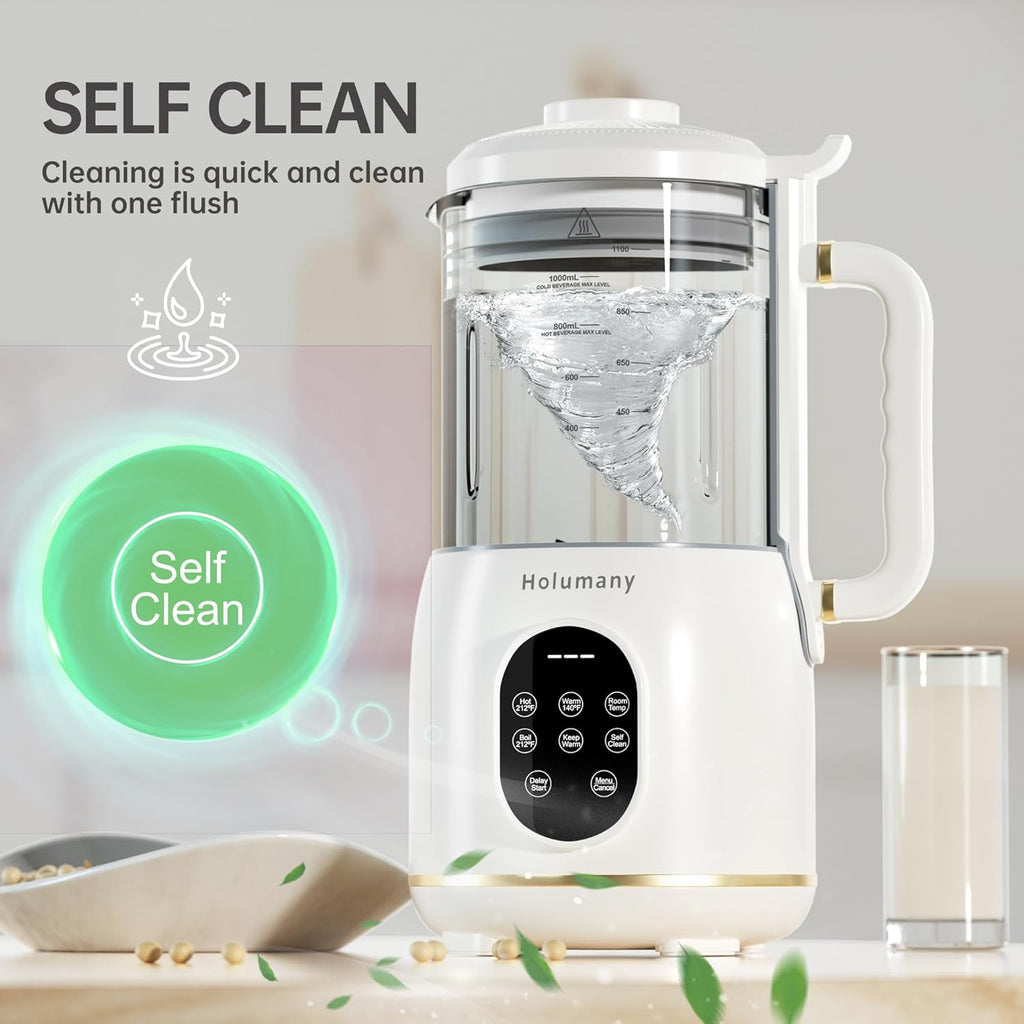 35oz Automatic Soy Milk Maker (White) F251