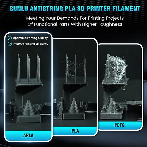 Black PLA 3D Printer Filament 1.75mm 1KG Y278