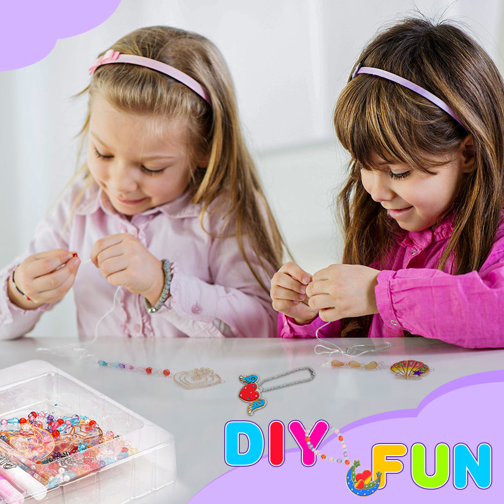 Necklace Craft Kit Jewelry Making Kit U126921