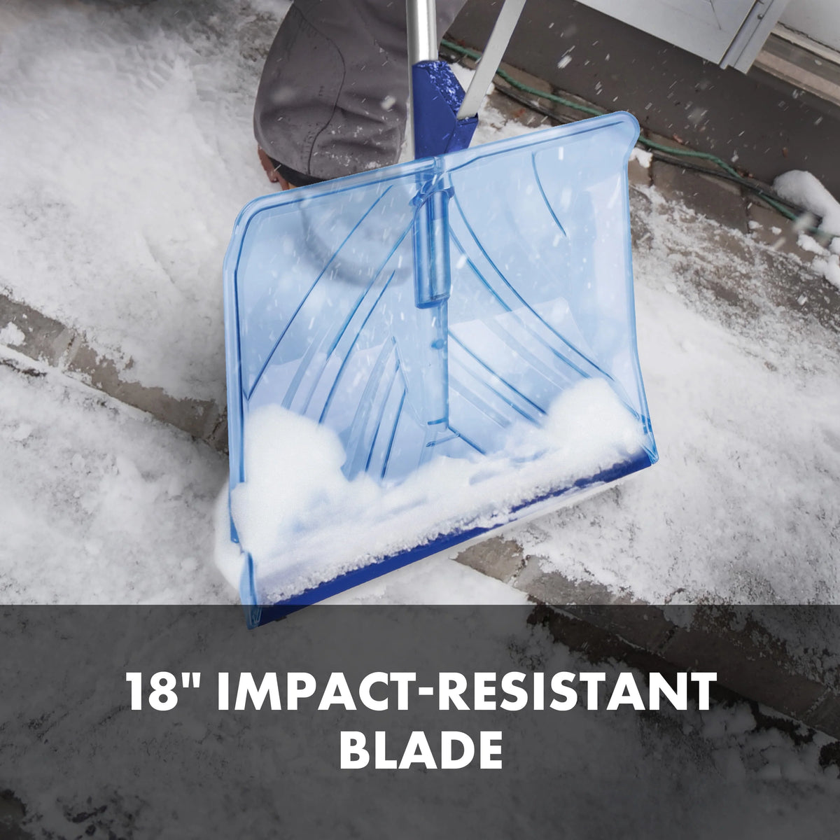 18-inch Poly Blade Snow Shovel U114886
