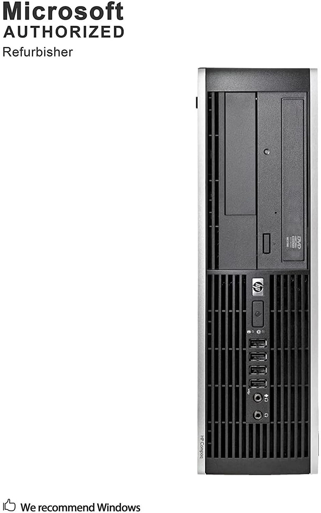 Pre-Owned Desktop Computer Tower PC Intel QuadCore i3 3.2GHz Processor 4GB RAM 2TB Hard Drive Windows 10 Pro With Keyboard And Mouse N42605