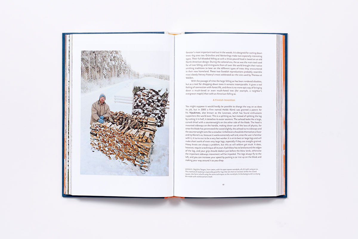 Chopping, Stacking, and Drying Wood the Scandinavian Way P20699