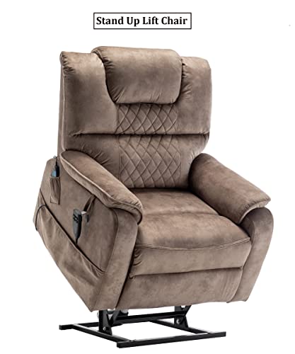 Yellow Heavy Duty Electric Recliner Lift Chair B686