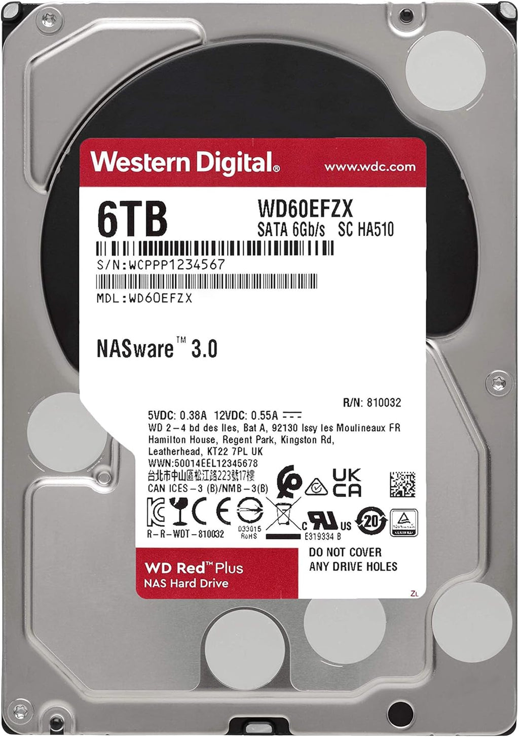 8TB NAS Internal Hard Drive HDD W81839