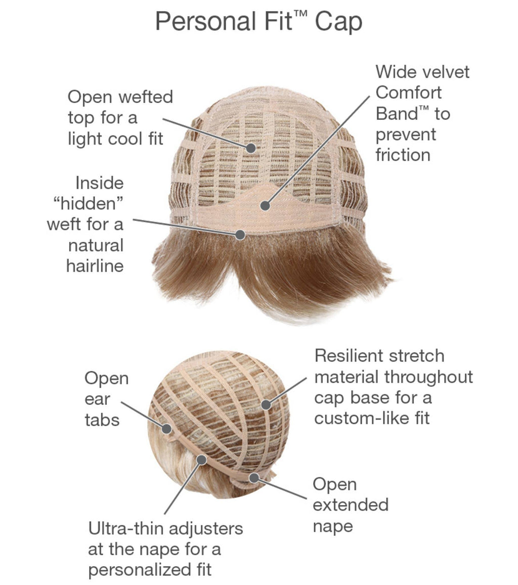 Synthetic Wig, Platinum Mist D605