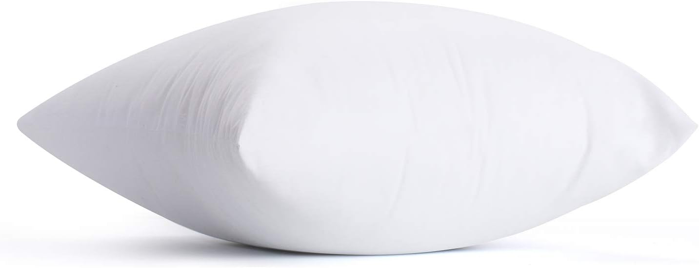 Pack of 4 Water Resistant Hypoallergenic Square Pillow Inserts U8048
