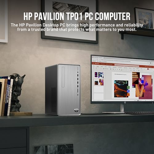 AMD Ryzen 5 Desktop Computer Tower, 32GB RAM 2TB SSD, Windows 11 Pro Y5936