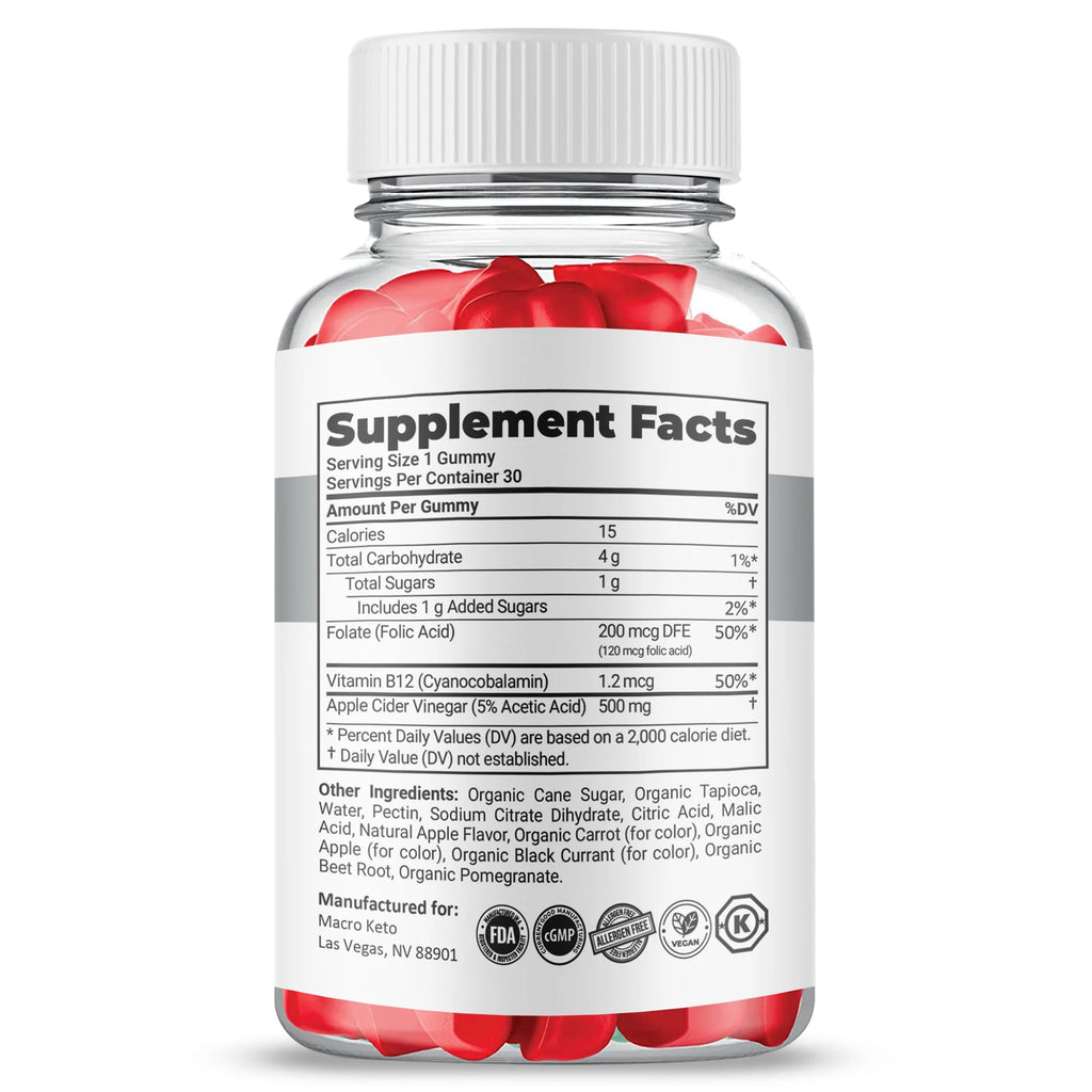 (5 Pack) Apple Cider Vinegar Dietary Supplement S7710