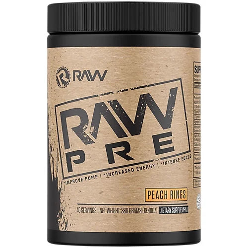 Peach Rings PreWorkout 13.40 Oz. 40 Servings N6933