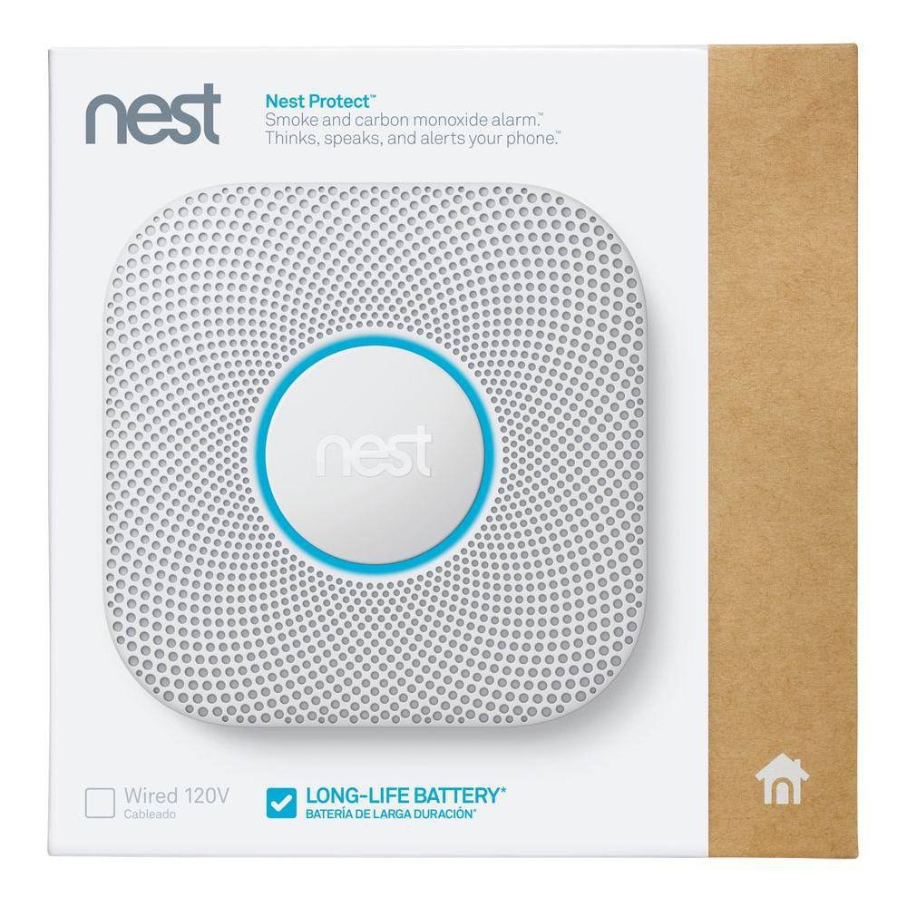 White 2 Pack Smoke and Carbon Monoxide Alarm J4617