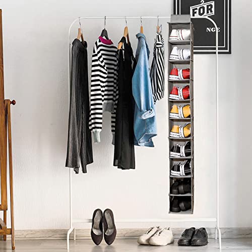 10-Shelf Hanging Shoe Organizer V461