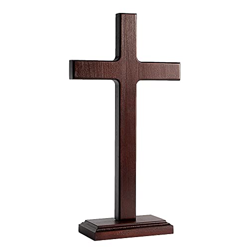 12.5 Inch Wooden Wall Cross C4068