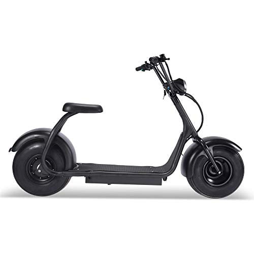 Black 60V 18Ah 2000W Lithium Electric Scooter J516