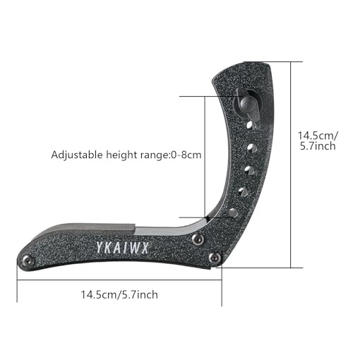 Black Adjustable Guitar Footrest Z148620