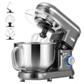 650W 6 Quart Tilt-Head Stand Mixer with Beater, Dough Hook and Wire Whip L420