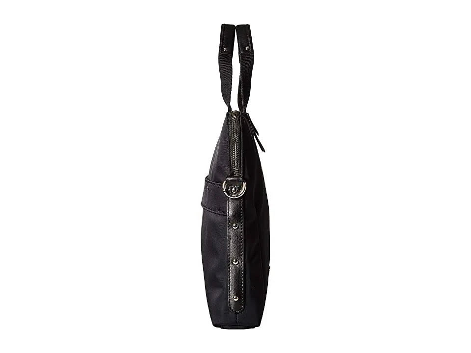 Jet Black Slim Laptop Bag K721