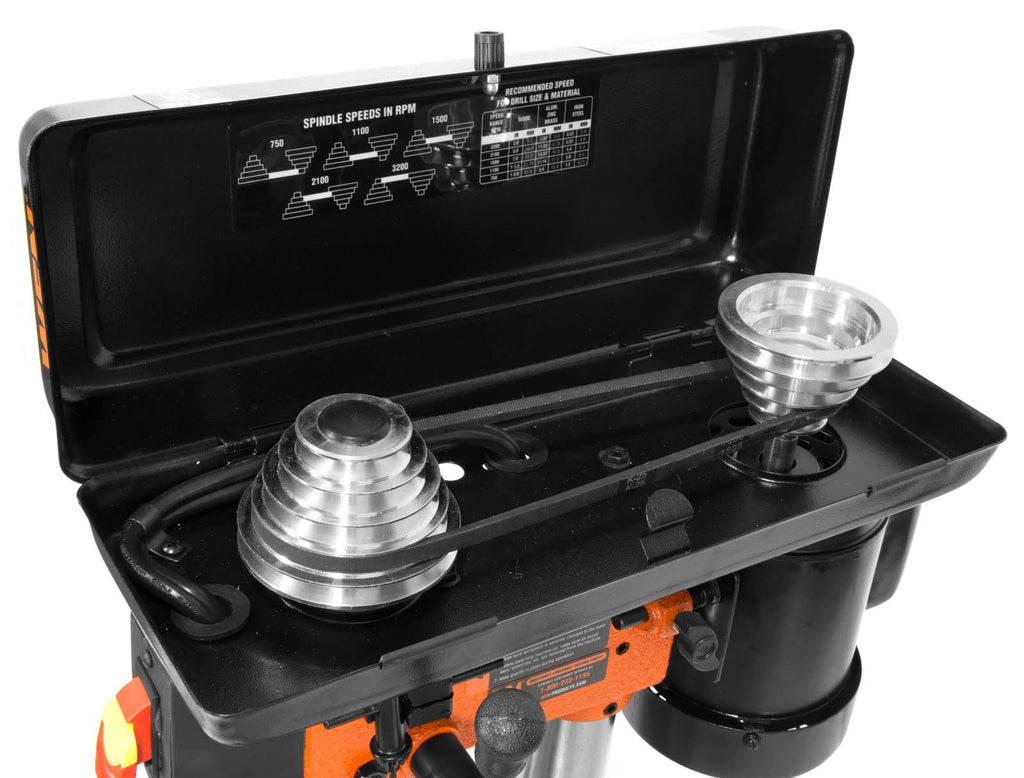2.3-Amp 8-Inch 5-Speed Cast Iron Benchtop Drill Press X9842