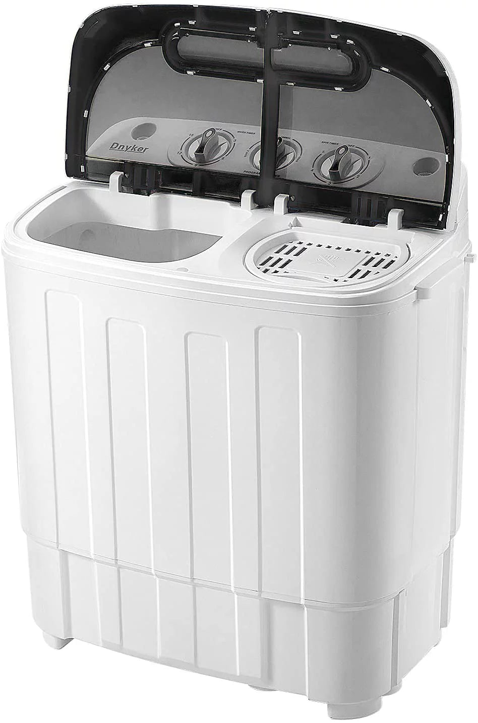 White Twin Tub Portable 16.5 lbs. Washing Machine and Dryer Combo G7310